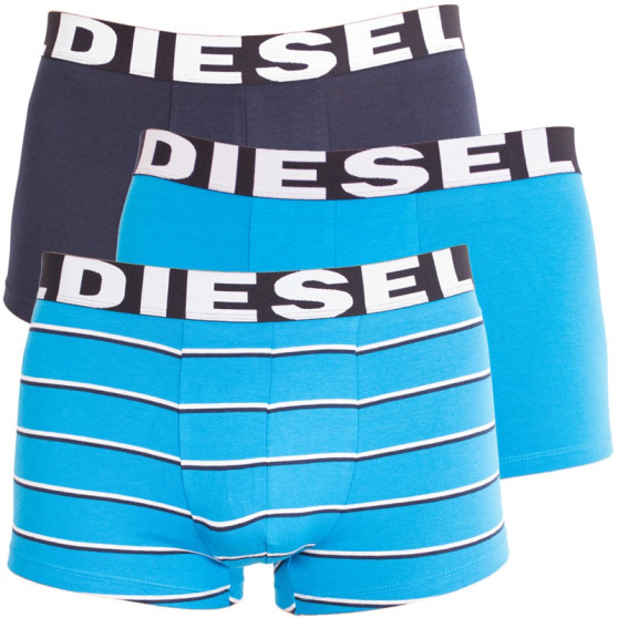 3PACK moške boksarice Diesel modre (00SAB2-0PAPV-03)