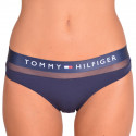 Ženske hlačke Tommy Hilfiger temno modra (UW0UW00022 416)
