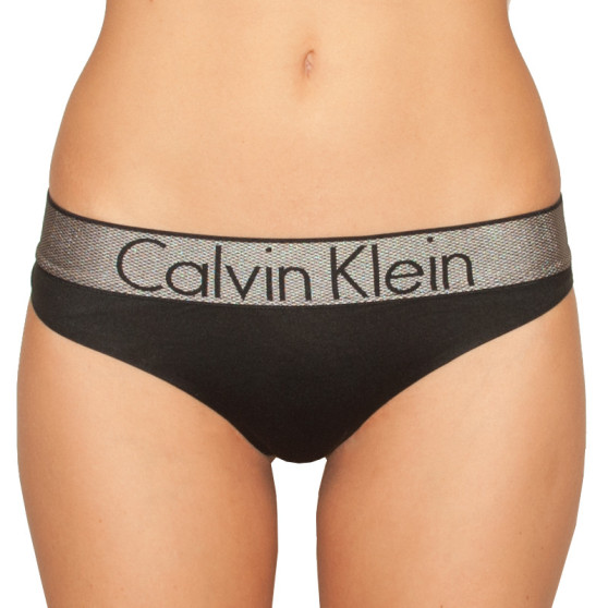 Ženske tangice Calvin Klein črne (QF4054E-001)