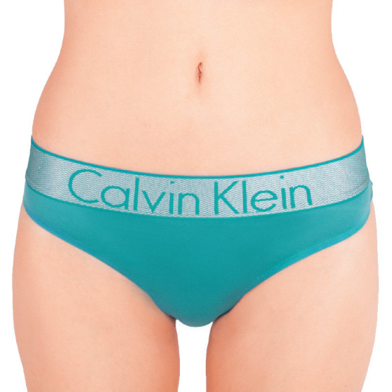 Ženske tangice Calvin Klein zelene (QF4054E-1MZ)