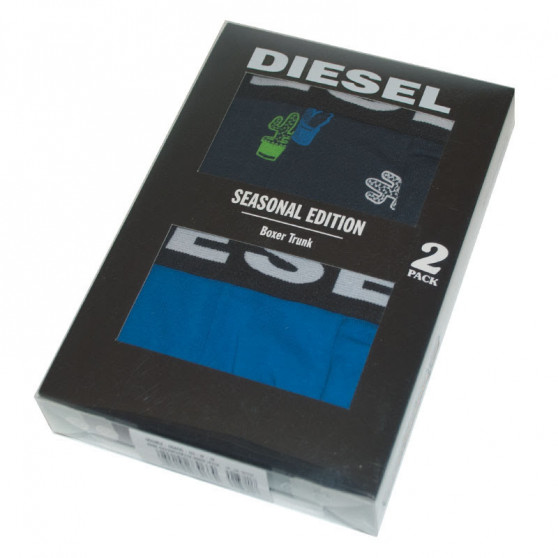 2PACK Moške boksarice Diesel večbarvne (00S9DZ-0SAQD-03)