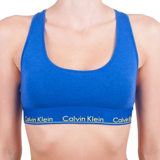 Ženski modrček Calvin Klein modre (F3785E-PZ6)