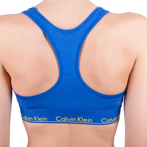 Ženski modrček Calvin Klein modre (F3785E-PZ6)