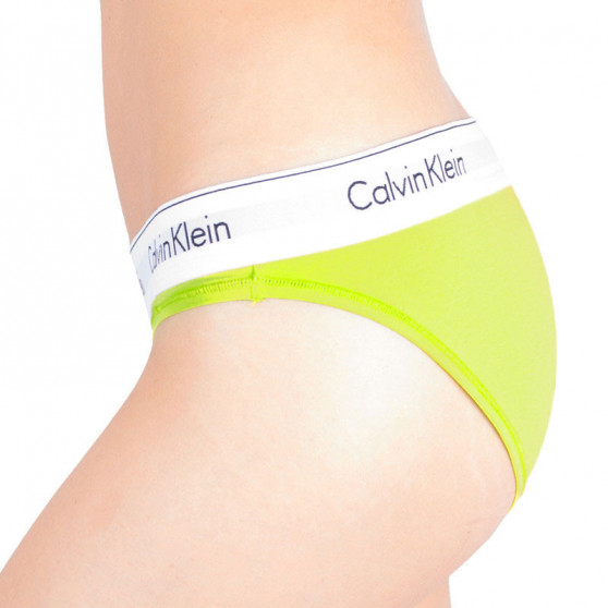 Ženske hlačke Calvin Klein zelena (F3787E-PO9)