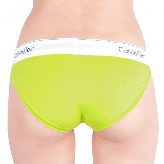 Ženske hlačke Calvin Klein zelena (F3787E-PO9)