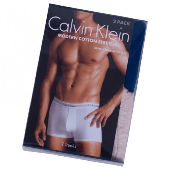 2PACK Moške boksarice Calvin Klein večbarvne (NB1086A-RFS)