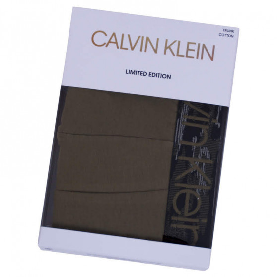 Moški boksarice Calvin Klein kaki (NB1590A-3XC)