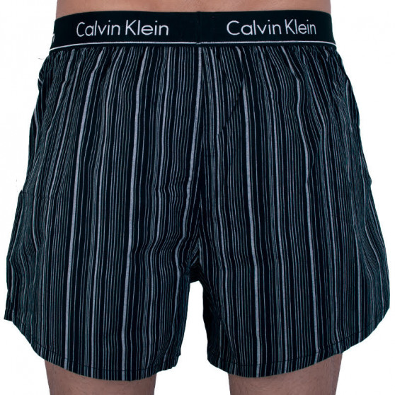 2PACK Moške boksarice Calvin Klein slim fit večbarvne (NB1544A-KGW)