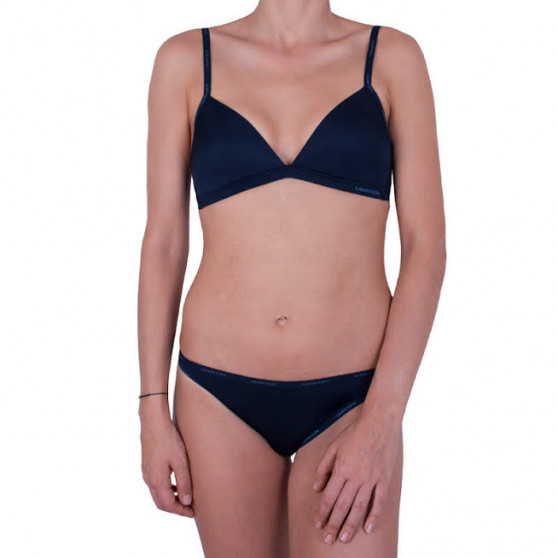 Ženske hlačke Calvin Klein temno modra (QF4530E-0PP)