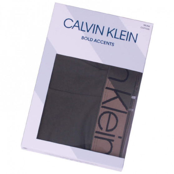 Moške boksarice Calvin Klein zelene (NB1680A-TBY)
