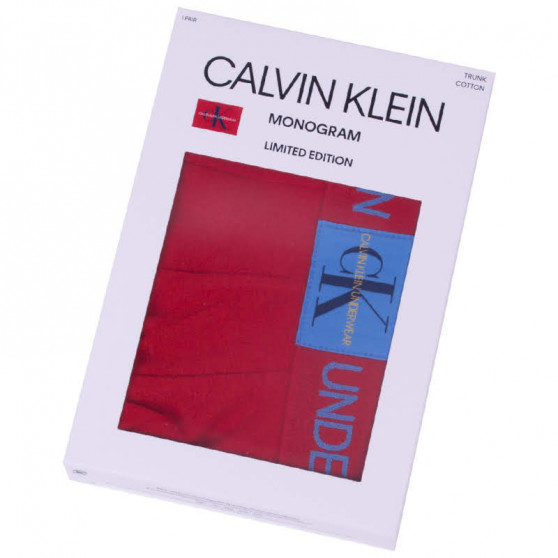 Moške boksarice Calvin Klein rdeče (NB1678A-RYM)