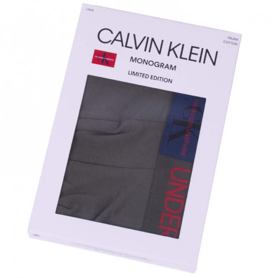 Moške boksarice Calvin Klein zelene (NB1678A-TBY)