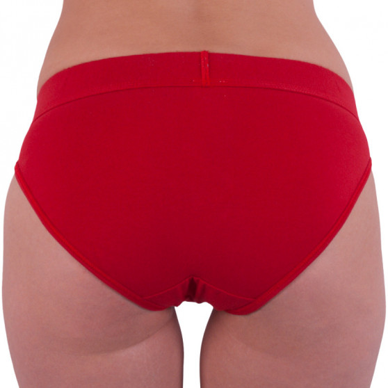 Ženske hlačke Calvin Klein rdeča (QF4921E-RYM)