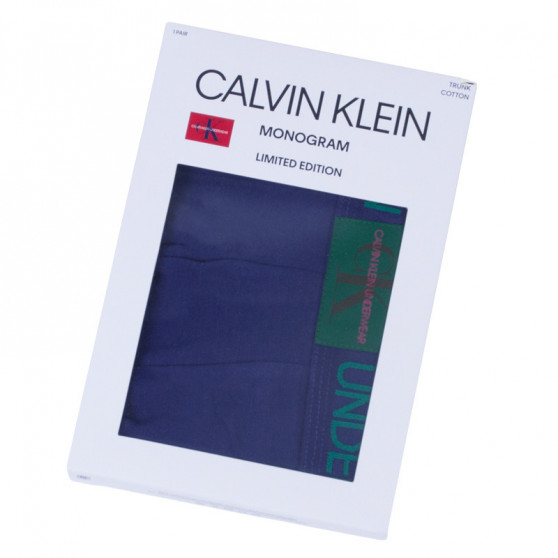 Moške boksarice Calvin Klein modre (NB1678A-XS6)