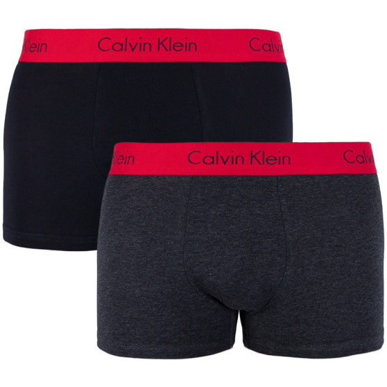 2PACK Moške boksarice Calvin Klein večbarvne (NB1463A-BFA)