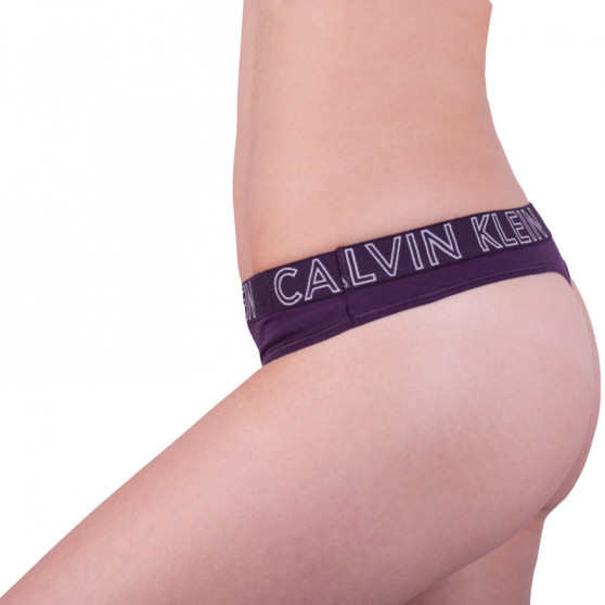 Ženske tangice Calvin Klein vijolične (QD3636E-2ZI)