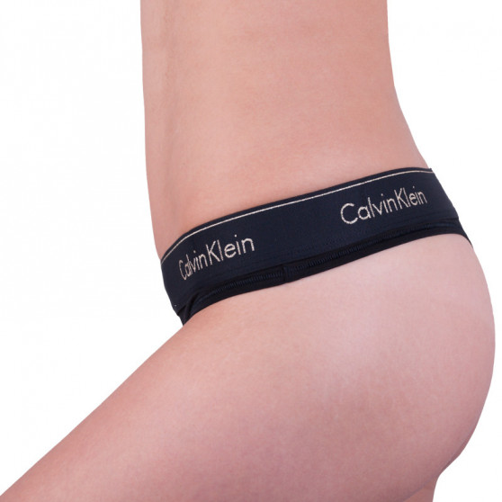 Ženske tangice Calvin Klein črne (QF5044E-7LN)