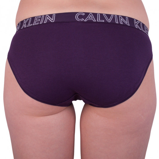Ženske hlačke Calvin Klein vijolična (QD3637E-2ZI)
