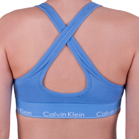 Ženski modrček Calvin Klein modre (QF1654E-PWB)