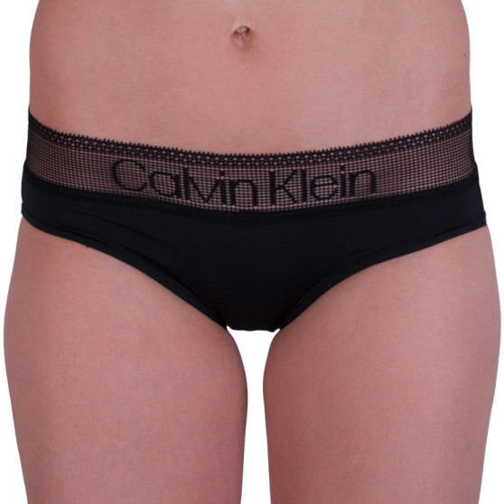 Ženske hlačke Calvin Klein črne (QD3699E-001)