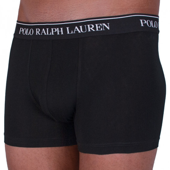 3PACK Moške boksarice Ralph Lauren črne (714662050016)