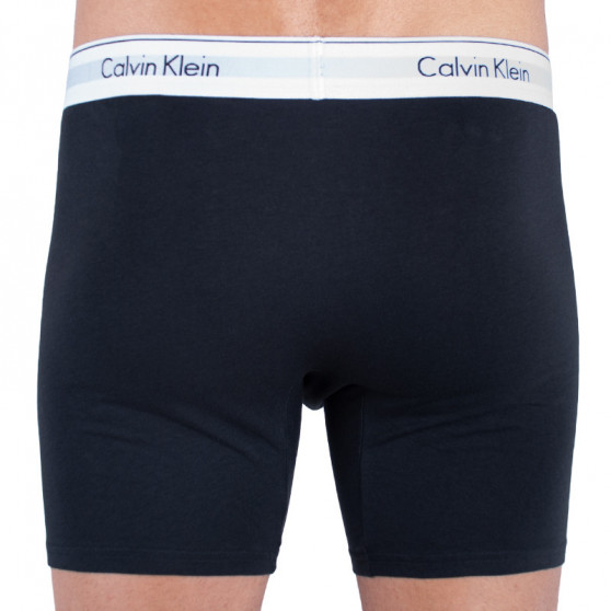 2PACK Moške boksarice Calvin Klein večbarvne (NB1087A-SBN)