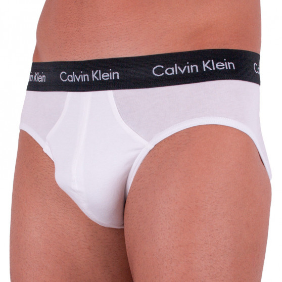 3PACK moške hlačke Calvin Klein bele (U2661G-WZQ)
