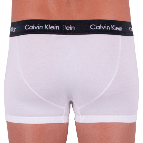 3PACK moške boksarice Calvin Klein bele (U2664G-WZQ)