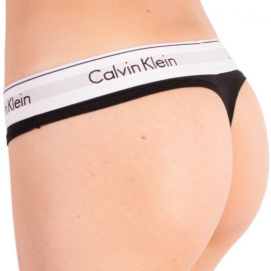Ženske tangice Calvin Klein črne (QF5117E-001)