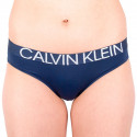 Ženske hlačke Calvin Klein temno modra (QF5183-8SB)