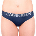 Ženske tangice temno Calvin Klein modre barve (QF5184E-8SB)