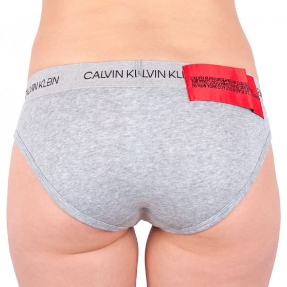 Ženske hlačke Calvin Klein sive (QF5252-020)