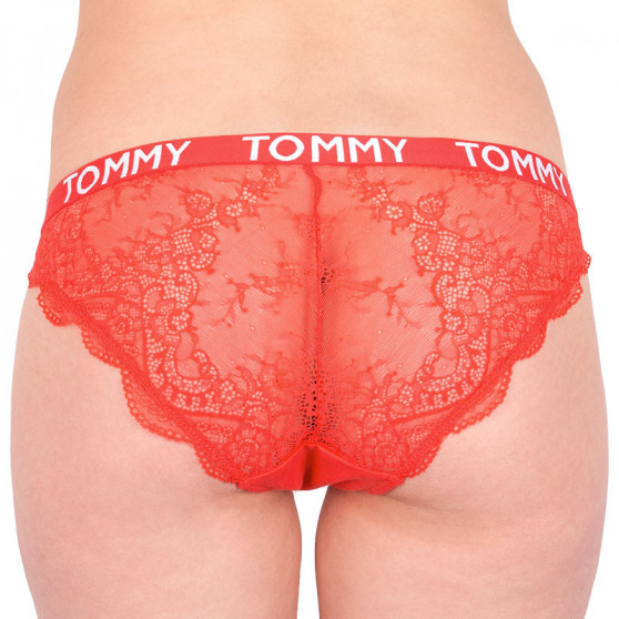 Ženske hlačke Tommy Hilfiger rdeča (UW0UW00720 615)