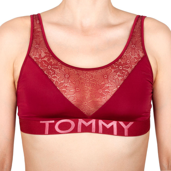 Ženski modrček Tommy Hilfiger rdeča (UW0UW01578 647)