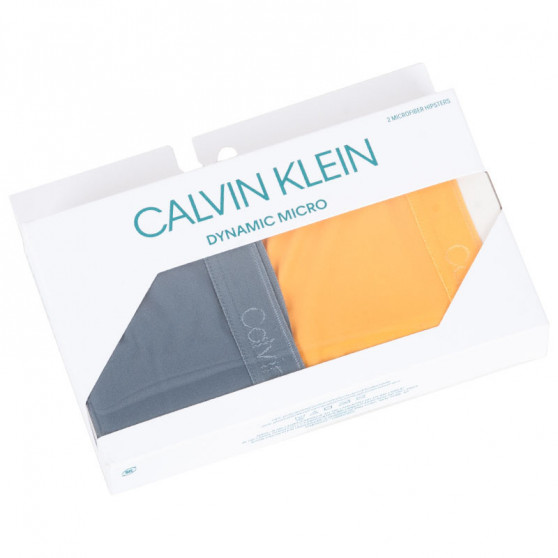 2PACK ženske hlačke Calvin Klein večbarvne (QD3696E-TSR)