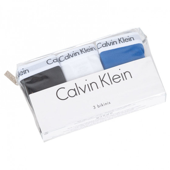 3PACK ženske hlačke Calvin Klein večbarvne (QD3588E-YS7)