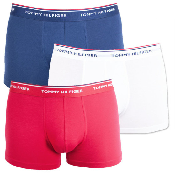 3PACK Moške boksarice Tommy Hilfiger večbarvne prevelike (1U87905252 611)