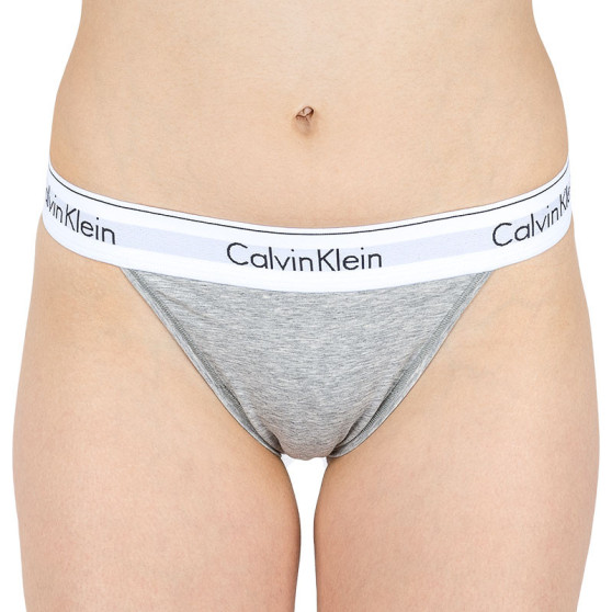 Ženske hlačke Calvin Klein sive (QF4977A-020)