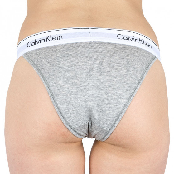 Ženske hlačke Calvin Klein sive (QF4977A-020)