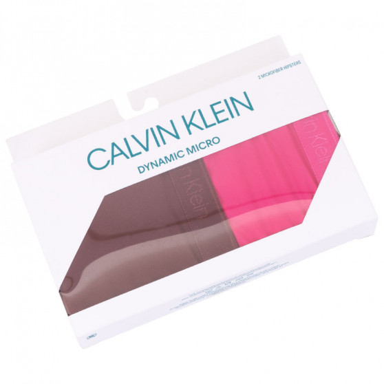 2PACK ženske hlačke Calvin Klein večbarvne (QD3696E-TMU)