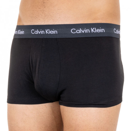 3PACK Moške boksarice Calvin Klein črne (U2664G-JYJ)