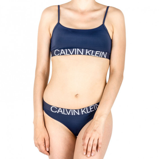 Ženski modrček Calvin Klein temno modra (QF5181E-8SB)