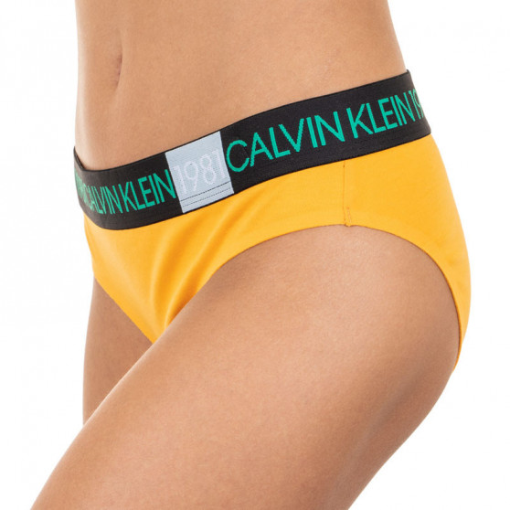 Ženske hlačke Calvin Klein oranžna (QF5449E-1ZK)