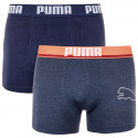 2PACK moške boksarice Puma modre (691008001 831)