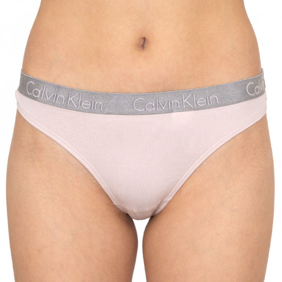 3PACK ženske tangice Calvin Klein večbarvne (QD3590E-RJV)