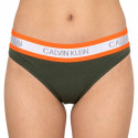 Ženske hlačke Calvin Klein zelena (QF5460E-FDX)