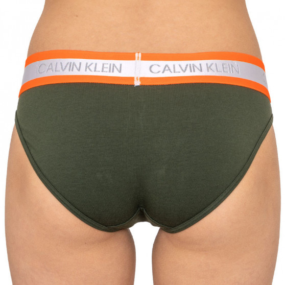 Ženske hlačke Calvin Klein zelena (QF5460E-FDX)