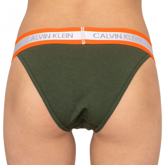 Ženske hlačke Calvin Klein zelena (QF5571E-FDX)