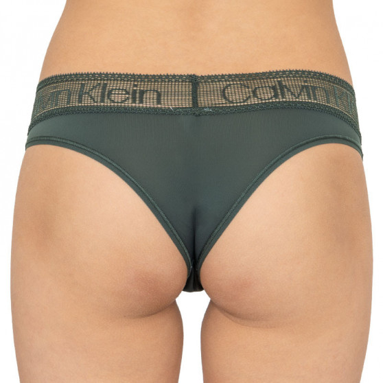 Ženske hlače Calvin Klein kaki (QD3698E-AMH)