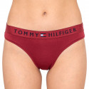 Ženske hlačke Tommy Hilfiger rdeča (UW0UW01566 629)